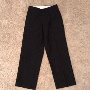 Chaps black boys size 8 dress pants